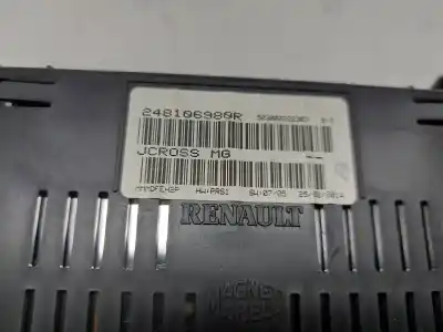 İkinci el araba yedek parçası enstrüman paneli için renault scénic iii (jz0/1_) 1.5 dci oem iam referansları 248106980r  