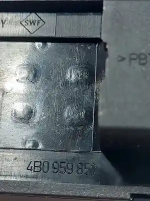 Автозапчастина б/у передні вікний вмикач для audi a3 (8l1) 1.9 tdi посилання на oem iam 4b0959851  