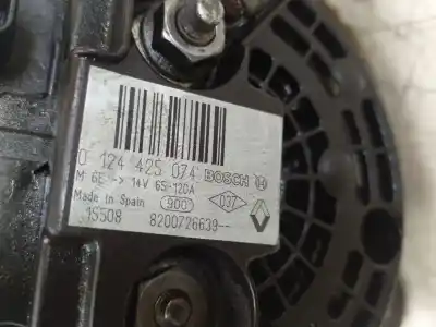Автозапчасти б/у генератор за renault scénic ii (jm0/1_) 2.0 dci (jm1k) ссылки oem iam 0124425074  