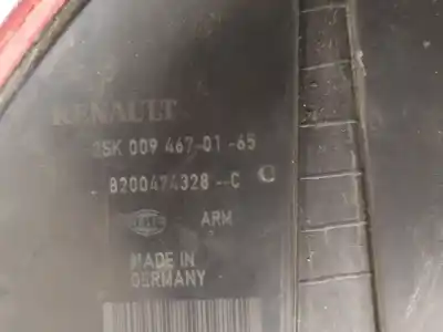 Second-hand car spare part left tailgate light for renault scénic ii (jm0/1_) 2.0 dci (jm1k) oem iam references 2sk0094670165 8200474328c 