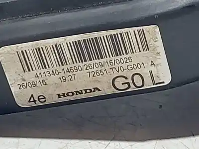 Автозапчасти б/у замок задней левой двери за honda civic tourer (fk) n16a1 ссылки oem iam 72651tv0g001a  