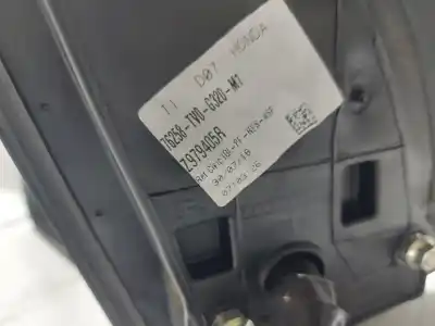 Peça sobressalente para automóvel em segunda mão espelho retrovisor esquerdo por honda civic tourer (fk) n16a1 referências oem iam z979405r  