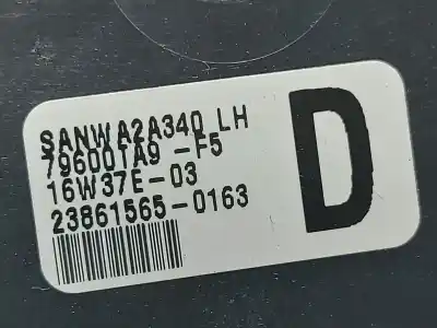 Peça sobressalente para automóvel em segunda mão comando de sofagem (chauffage / ar condicionado) por honda civic tourer (fk) n16a1 referências oem iam 238615650163  