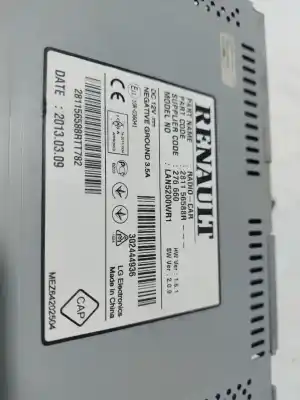 Peça sobressalente para automóvel em segunda mão display gps / multimídia por dacia sandero ii h4ba400 referências oem iam 281156588r  