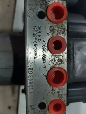 Second-hand car spare part abs for dacia sandero ii h4ba400 oem iam references 476608644r  