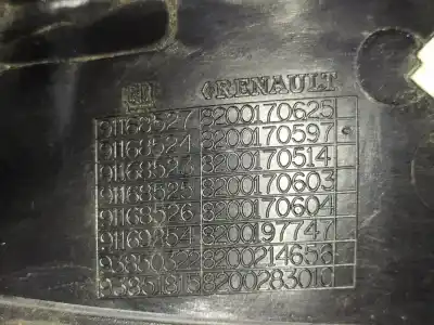 Автозапчастина б/у зовнішня ручка передня прав для opel vivaro furgón/combi (07.2006 =>) m9r7 посилання на oem iam 8200170625 8200170597 8200170514 