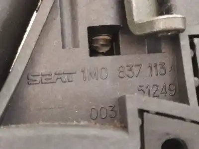 Second-hand car spare part interior left front handle for seat leon (1m1) 1.9 tdi oem iam references 1m0837113a 51249 