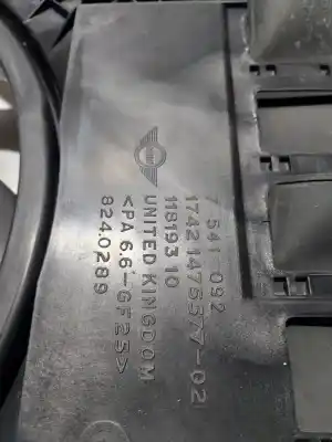 Автозапчасти б/у электрический вентилятор за bmw mini (r50,r53) w10b16a ссылки oem iam 7541092  