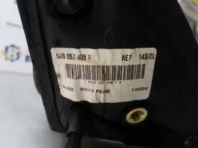 Автозапчасти б/у задний вид справа за skoda rapid elegance ссылки oem iam 5jb857408f  