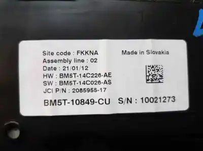 Second-hand car spare part dashboard for ford grand c-max edition oem iam references bm5t14c226ae  