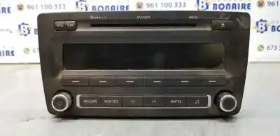 Second-hand car spare part AUDIO SYSTEM / RADIO CD for SKODA OCTAVIA BERLINA (1Z3)  OEM IAM references 1Z0035161M  