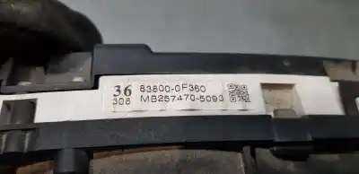 Peça sobressalente para automóvel em segunda mão quadrante por toyota verso active referências oem iam 838000f360  