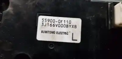 Peça sobressalente para automóvel em segunda mão comando de sofagem (chauffage / ar condicionado) por toyota verso active referências oem iam 559000f110  