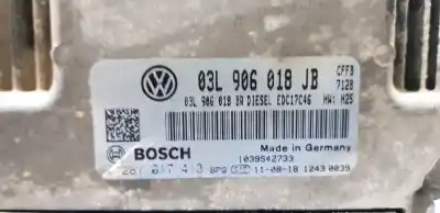 Second-hand car spare part ecu engine control for skoda superb combi (3t5) elegance oem iam references 03l906018jb  