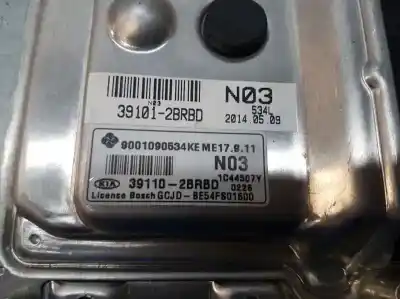 Recambio de automóvil de segunda mano de centralita motor uce para kia cee´d fifa world cup edition referencias oem iam 391102brbd  