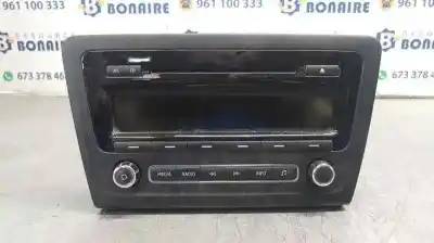 Second-hand car spare part AUDIO SYSTEM / RADIO CD for SKODA RAPID  OEM IAM references 5J0035161E  