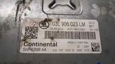 Автозапчасти б/у блок управления двигателем за skoda rapid (nh) (07.2012->) 1.6 active [1.6 ltr. - 77 kw tdi dpf] ссылки oem iam 03l906023lm  