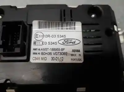 Second-hand car spare part multifunction display for ford grand c-max edition oem iam references am5t18b955bf  