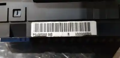 Recambio de automóvil de segunda mano de cuadro instrumentos para citroen xsara picasso 2.0 hdi sx plus referencias oem iam 965566980  