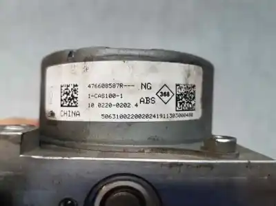 Peça sobressalente para automóvel em segunda mão abs por dacia lodgy ambiance referências oem iam 476608587r  