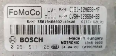 Автозапчастина б/у ебу контролер двигуна для ford fiesta (ccn) trend посилання на oem iam c1b112a650mf  