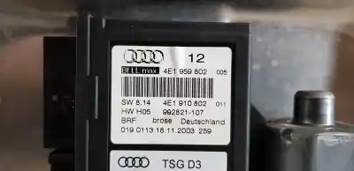 Автозапчасти б/у регулятор стекла переднего правого за audi a8 (4e2) 4.0 tdi quattro ссылки oem iam 4e1959802  