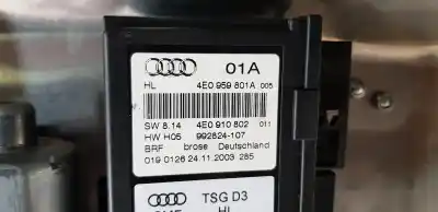 Автозапчастина б/у регулятор склона задній лівий для audi a8 (4e2) 4.0 tdi quattro посилання на oem iam 4e0959801a  