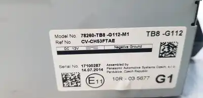 Автозапчастина б/у багатофункційний дисплей для honda civic tourer (fk) comfort посилання на oem iam 78260tb8g112m1  