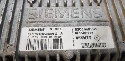 Second-hand car spare part automatic gearbox control unit for renault clio iii luxe privilege oem iam references 8200548381  