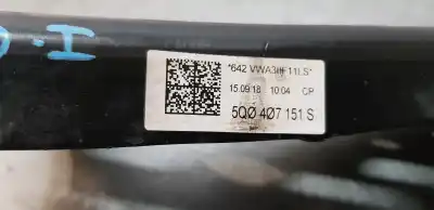 Автозапчасти б/у передний левый нижний рычаг подвески за seat leon (5f1) fr ссылки oem iam 5q0407151s  