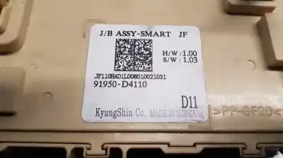Peça sobressalente para automóvel em segunda mão caixa de fusíveis e relés por kia optima vision referências oem iam 91950d4110  