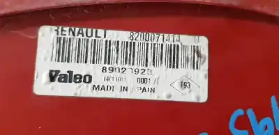 Second-hand car spare part right tailgate light for renault clio ii fase ii (b/cb0) authentique oem iam references 8200071414  