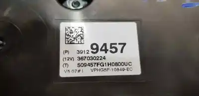 Peça sobressalente para automóvel em segunda mão quadrante por opel corsa e selection ecoflex referências oem iam 39129457  