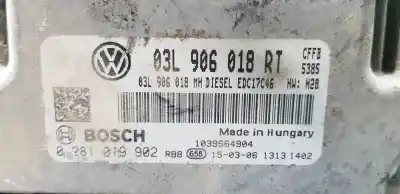 Автозапчасти б/у блок управления двигателем за skoda superb combi (3t5) active ссылки oem iam 03l906018rt  