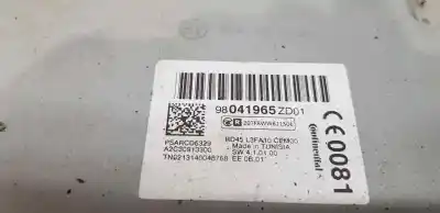 Автозапчасти б/у аудиосистема / радио cd за citroen c-elysée seduction ссылки oem iam 98041965zd  