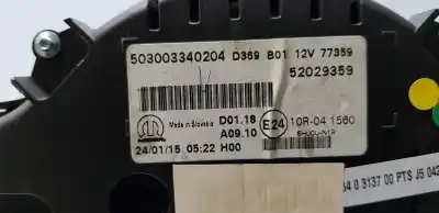 Peça sobressalente para automóvel em segunda mão quadrante por fiat 500 x (334) pop star referências oem iam 52029359  