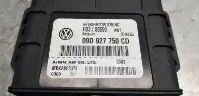 Second-hand car spare part automatic gearbox control unit for porsche cayenne (typ 9pa) básico oem iam references 09d927750cd  