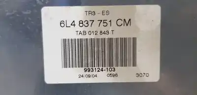 Автозапчасти б/у регулятор стекла переднего левого за seat ibiza (6l1) stella ссылки oem iam 6l4837751cm  
