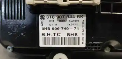 Автозапчастина б/у клімат-контроль для skoda superb combi (3t5) active посилання на oem iam 3t0907044bk  