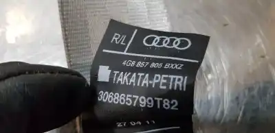 Автозапчастина б/у задній правий ремін безпеки для audi a6 lim. (4g2) 3.0 tdi quattro посилання на oem iam 4g8857805b  