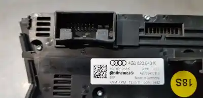 Автозапчастина б/у клімат-контроль для audi a6 lim. (4g2) 3.0 tdi quattro посилання на oem iam 4g0820043k  