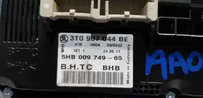 Автозапчастина б/у клімат-контроль для skoda superb combi (3t5) ambition посилання на oem iam 3t0907044be  