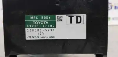 Pezzo di ricambio per auto di seconda mano modulo elettronico per toyota prius+ executive riferimenti oem iam 8922147500  