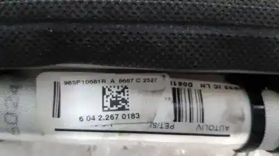 Автозапчасти б/у подушка безопасности передняя левая шторка безопасности за renault scenic iii bose edition ссылки oem iam 985p10681r  