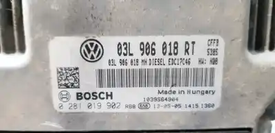 Автозапчастина б/у ебу контролер двигуна для skoda superb combi (3t5) active посилання на oem iam 03l906018rt  