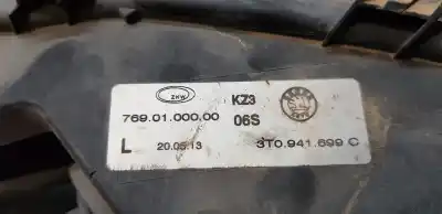 Автозапчасти б/у левая противотуманная фара за skoda superb combi (3t5) active ссылки oem iam 3t0941699c  