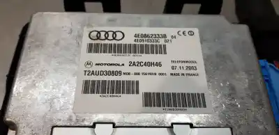 Second-hand car spare part electronic module for audi a8 (4e2) 4.0 tdi quattro oem iam references 4e0862333b  