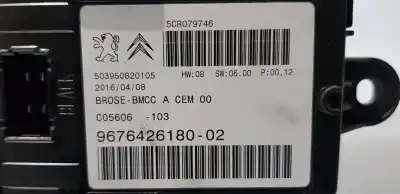 Автозапчасти б/у электронный модуль за citroen c4 grand picasso feel ссылки oem iam 9676426180  