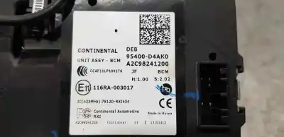 Second-hand car spare part electronic module for kia optima vision oem iam references 95400d4ak0  