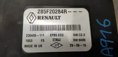 Second-hand car spare part electronic module for renault kadjar zen oem iam references 285f20284r  